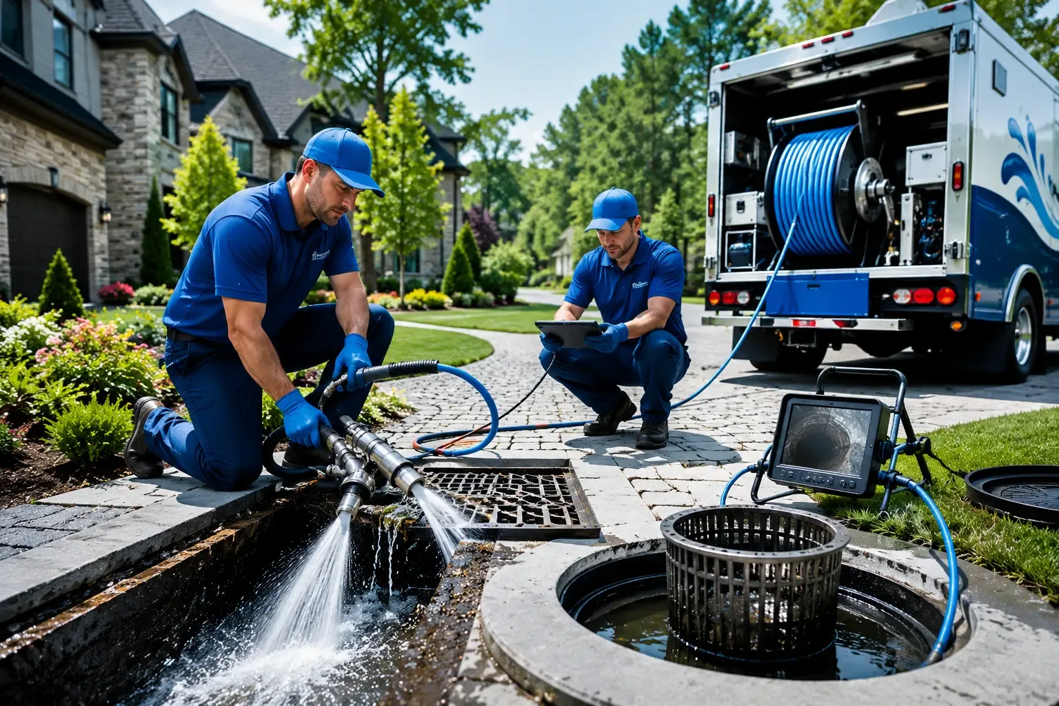 Local outdoor drain cleaning professionals in Flournoy, CA