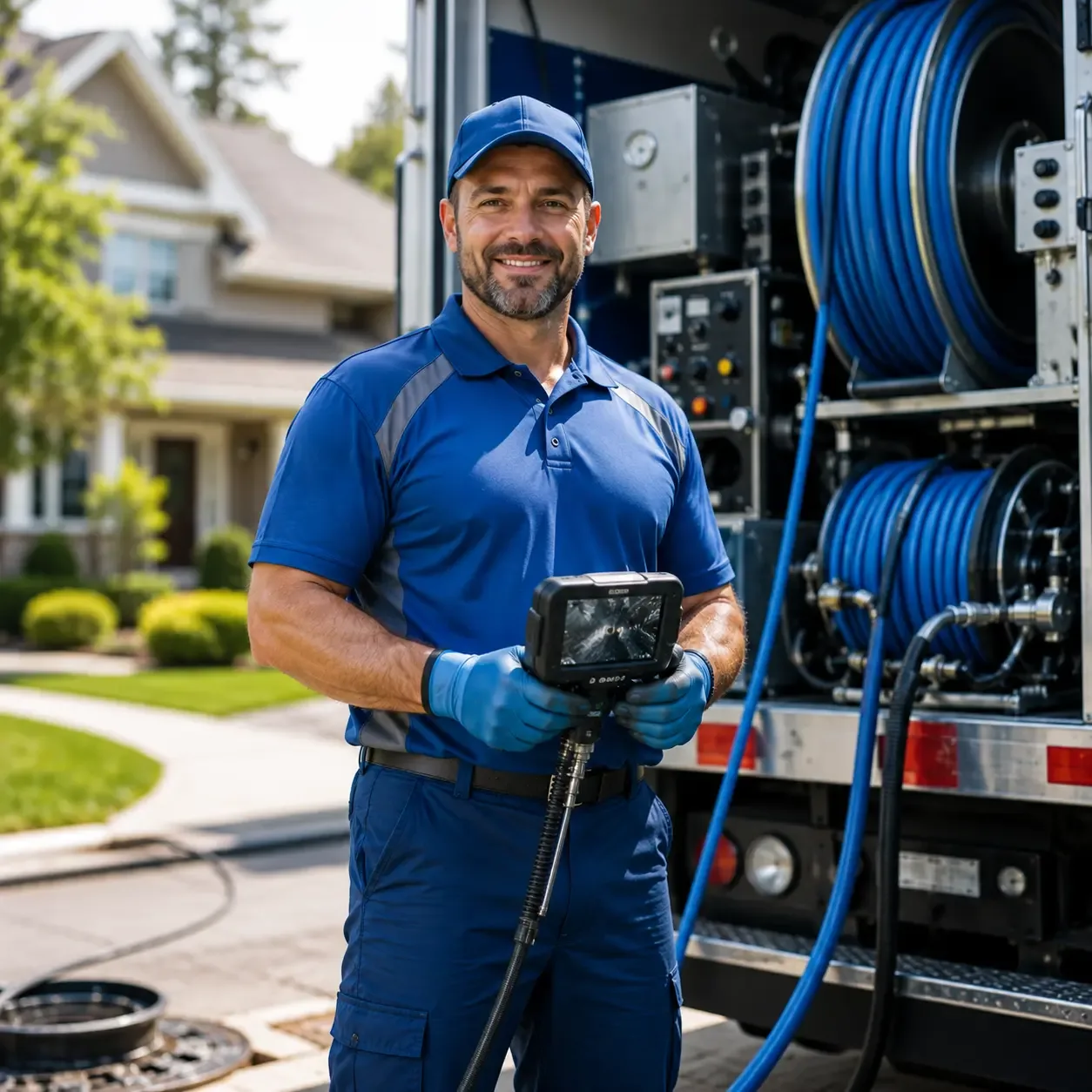Local outdoor drain cleaning specialists in Flournoy, CA
